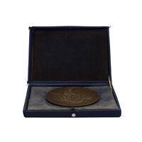 مدال بزرگداشت هزارمین سالروز فردوسی 1313 (با جعبه فابریک) - AU58 - رضا شاه