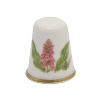 انگشتانه چینی قدیمی طرح طرح گل - کد006546