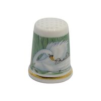 انگشتانه چینی قدیمی طرح غو - کد006549