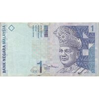 اسکناس 1 رینگیت بدون تاریخ (2000) پادشاهی مشروطه فدرال - تک - VF35 - مالزی