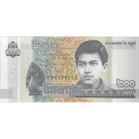 اسکناس 200 ریل 2022 نوردوم سیهامونی - تک - UNC64 - کامبوج