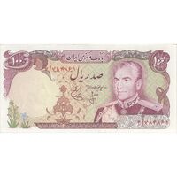 اسکناس 100 ریال (انصاری - یگانه) - تک - UNC61 - محمد رضا شاه