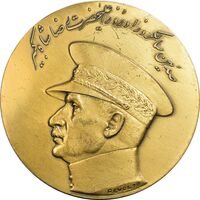 مدال صدمین سالگرد زادروز رضاشاه 2536 - AU - محمد رضا شاه