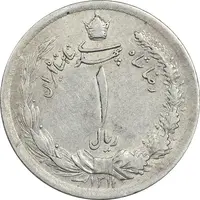 سکه 1 ریال 1311 - VF35 - رضا شاه