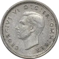 سکه 3 پنس 1938 جرج ششم - AU55 - انگلستان