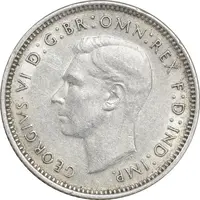 سکه 6 پنس 1941 جرج ششم - AU58 - انگلستان