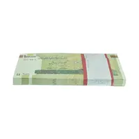 بسته اسکناس 100000 ریال (حسینی - بهمنی) نخ نوع 2 - UNC - جمهوری اسلامی