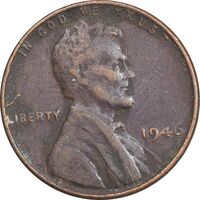 سکه 1 سنت 1946 لینکلن - VF30 - آمریکا