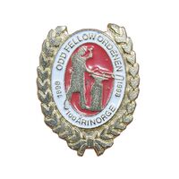 سنجاق سینه صدمین سالگرد تاسیس سازمان اد فلو در نروژ - AU - نروژ