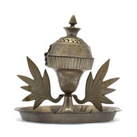 عودسوز استیل آنتیک 15 سانتی