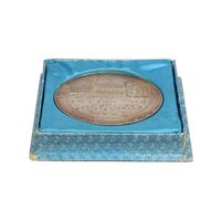 مدال یادبود افتتاح ساختمان فرودگاه بین المللی تهران 1337 - با جعبه فابریک - UNC - محمد رضا شاه