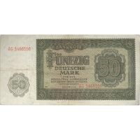 اسکناس 50 مارک 1948 جمهوری دموکراتیک - تک - VF - آلمان