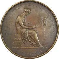 مدال برنز موسسه لندن 1807 - EF - انگلستان