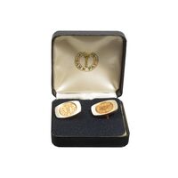 دکمه سر دست بانک پارس 2535 - با جعبه فابریک - محمد رضا شاه