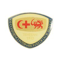 نشان جمعیت سرخ تهران 1352 - AU - محمد رضا شاه