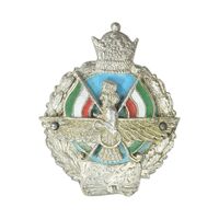 نشان نقره بازنشستگی - افسری - AU - محمد رضا شاه