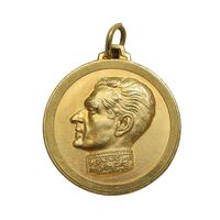 مدال یادبود میلاد شاهنشاه آریامهر 1354 - UNC - محمد رضا شاه