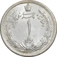 سکه 1 ریال 1310 - MS62 - رضا شاه