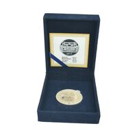 مدال نقره یادبود نود و پنجمین سالگرد تاسیس بانک ملی - با جعبه فابریک - UNC - جمهوری اسلامی