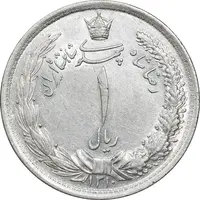 سکه 1 ریال 1310 - MS61 - رضا شاه