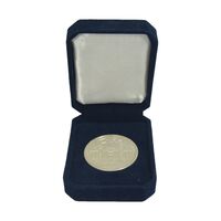 مدال نقره یادبود هفتاد و پنجمین سالگرد تاسیس بانک ملی - با جعبه فابریک - UNC - جمهوری اسلامی