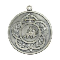 مدال برنز ستاد ارتشتاران - نقره ای - AU - محمدرضا شاه