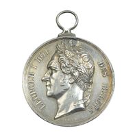 مدال آویز انجمن کشاورزی منطقه ایپرس - لئوپولد یکم - EF - بلژیک