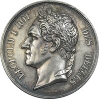 مدال انجمن کشاورزی منطقه ایپرس - لئوپولد یکم - AU - بلژیک