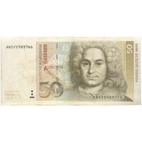 اسکناس 50 مارک 1991 جمهوری فدرال - تک - VF - آلمان