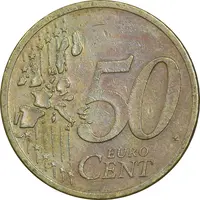 سکه 50 یورو سنت 2002 جمهوری فدرال - EF45 - آلمان