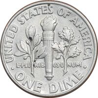 سکه 1 دایم 1994D روزولت - EF45 - آمریکا