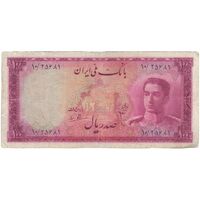 اسکناس 100 ریال سری سوم - تک - F15 - محمد رضا شاه
