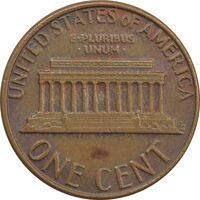 سکه 1 سنت 1981 لینکلن - EF - آمریکا