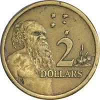 سکه 2 دلار 1989 الیزابت دوم - EF45 - استرالیا