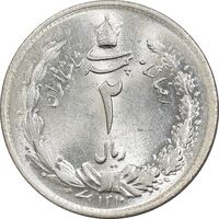 سکه 2 ریال 1310 - MS65 - رضا شاه