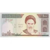 اسکناس 1000 ریال (نمازی - نوربخش) - تک - UNC64 - جمهوری اسلامی