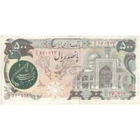 اسکناس 500 ریال (اردلان - مولوی) مهر سبز - تک - EF40 - جمهوری اسلامی