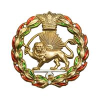 نشان کلاه قاجاری - با مینا - AU - قاجار