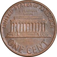 سکه 1 سنت 1979D لینکلن - EF45 - آمریکا