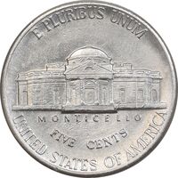 سکه 5 سنت 1992P جفرسون - AU50 - آمریکا