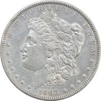 سکه یک دلار 1903 مورگان - EF45 - آمریکا