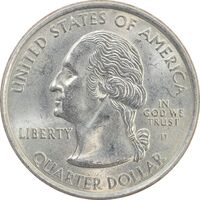 سکه کوارتر دلار 2001D ایالتی (نیویورک) - MS62 - آمریکا