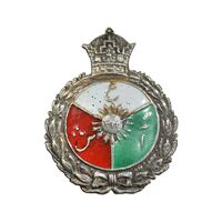 نشان نقره آموزش عالی شهربانی 1324 - EF - محمد رضا شاه