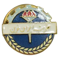 نشان سوزنی حزب ایران نوین - متفاوت - UNC - محمد رضا شاه