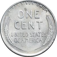 سکه 1 سنت 1943 لینکلن - MS61 - آمریکا