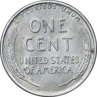 سکه 1 سنت 1943 لینکلن - MS62 - آمریکا