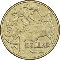 سکه 1 دلار 2013 الیزابت دوم - AU55 - استرالیا