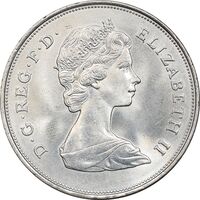 سکه 25 نیو پنس 1981 الیزابت دوم - MS61 - انگلستان