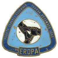 نشان برنز چهارمین مجمع عمومی - EF - محمد رضا شاه