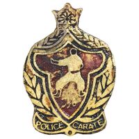 نشان پلیس کاراته - کوچک - EF - محمد رضا شاه